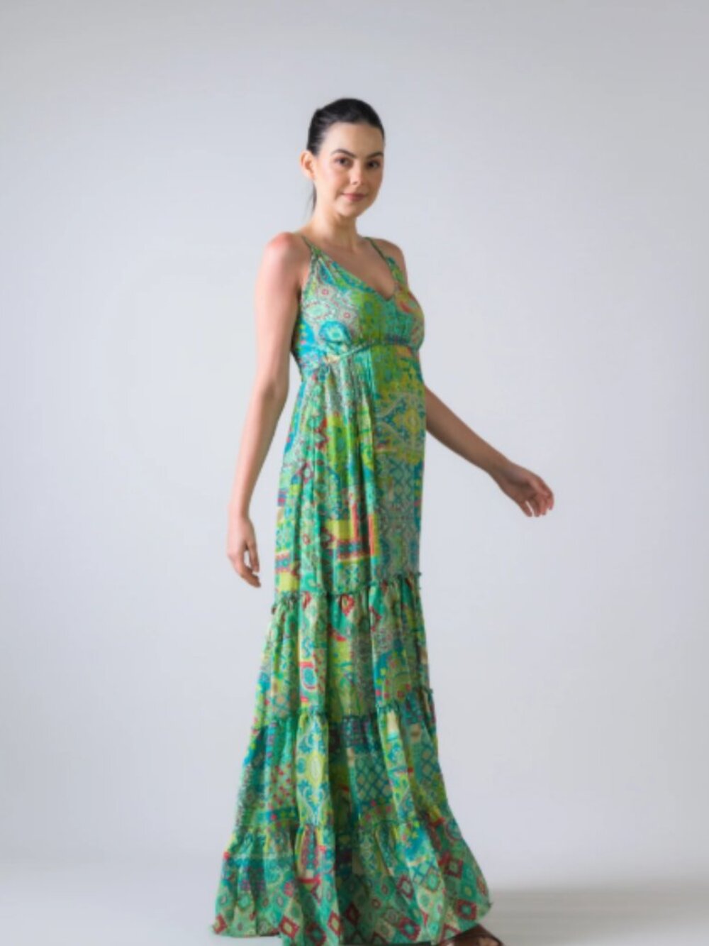 11.) Rhea Style Print Dress - Picture 7 of 10
